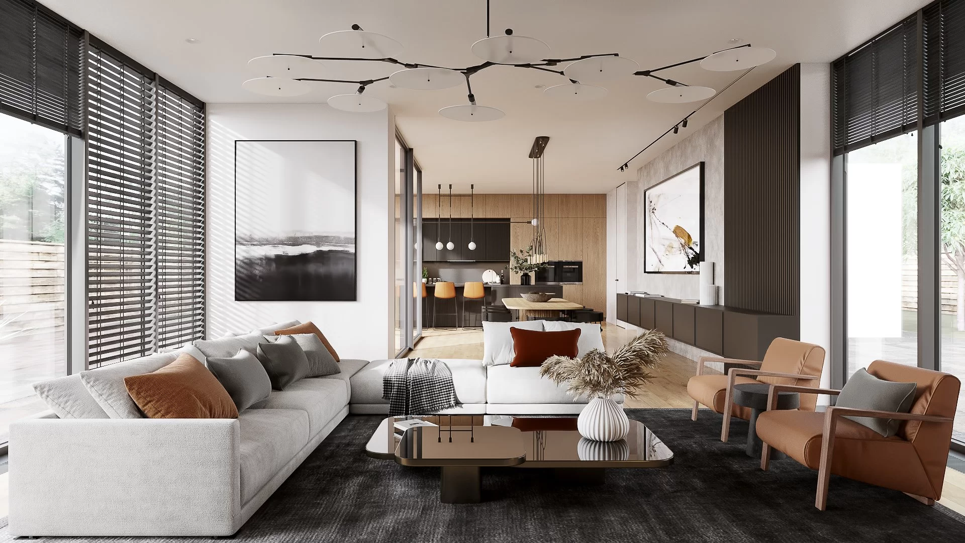 3d visualization interior design apartment
